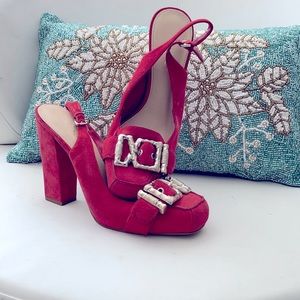 Nine West leather shoes.